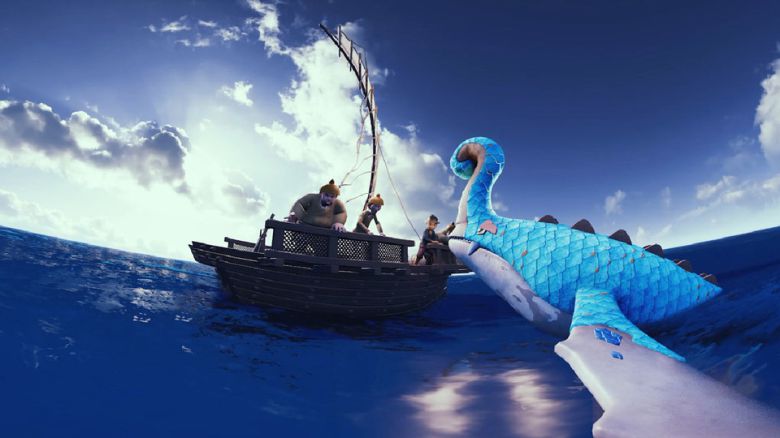 국립청주박물관이 세번째로 마련한 실감 영상 '황비창천'의 장면.