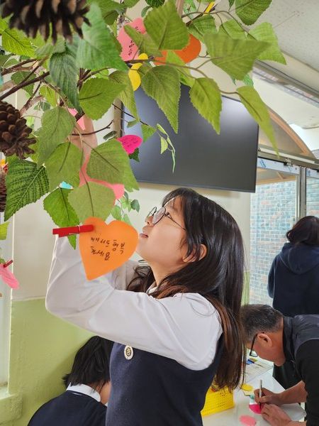 ​예산 삽교중, 안전주간에 세월호 추모 행사 개최​