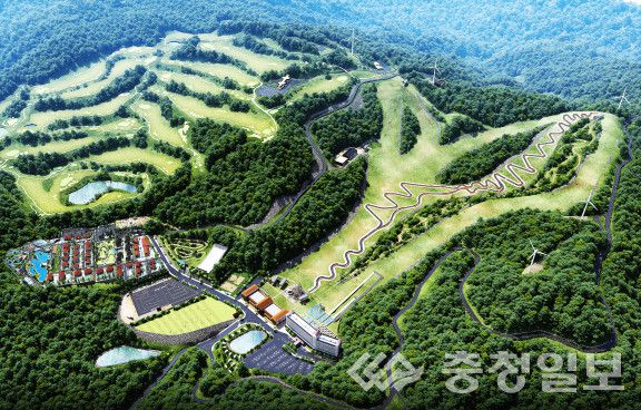 ▲ 양산 에덴밸리 리조트 전경[라미드그룹 제공]
