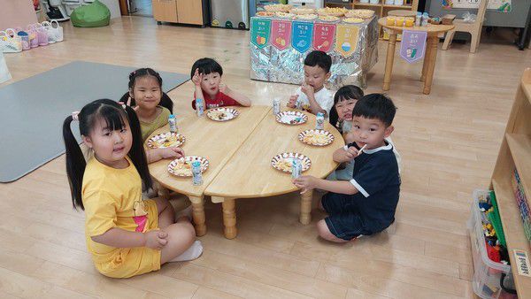 예산 용동초, 입학 100일 맞은 아이들과 따뜻한 백일잔치 열어