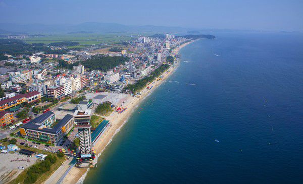 대천해수욕장 전경