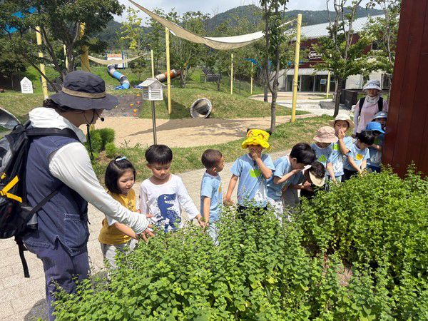 시량초병설유치원, 자연숲 내포 자연놀이뜰 현장체험학습