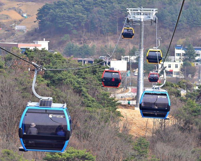 제천청풍호반케이블카.