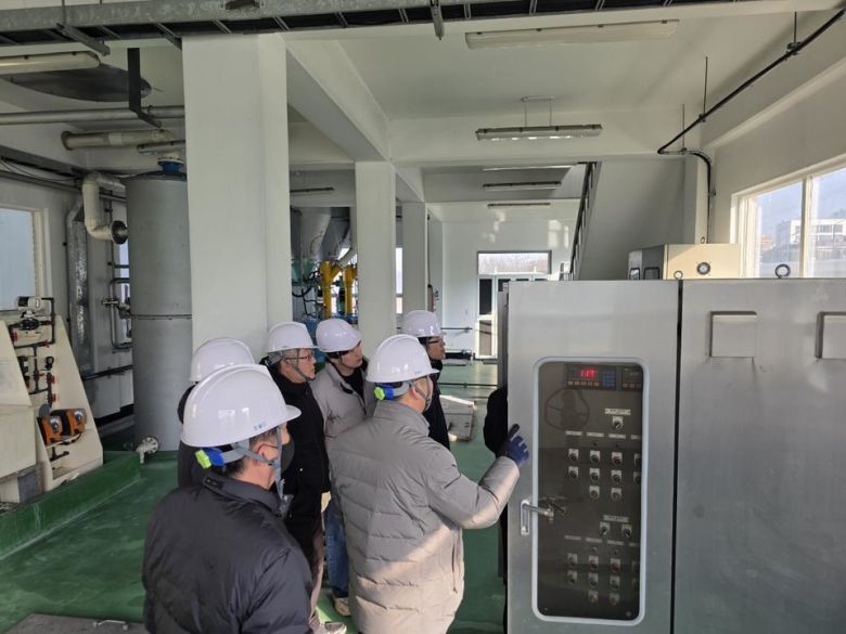 예산정수장 시설물 운전 교육 전경