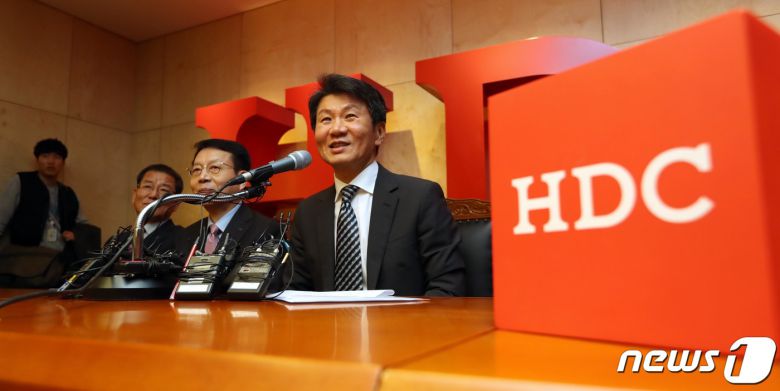 정몽규 HDC현대산업개발 회장.(뉴스1 자료사진)© News1 신웅수 기자