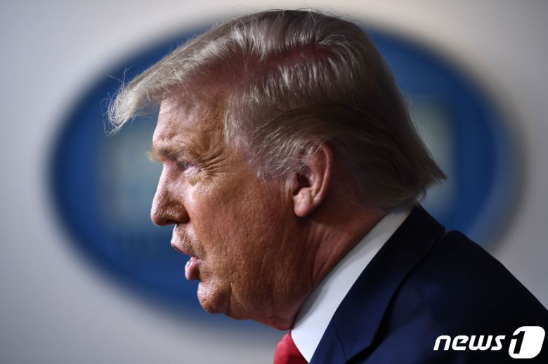 도널드 트럼프 미국 대통령. © AFP=뉴스1