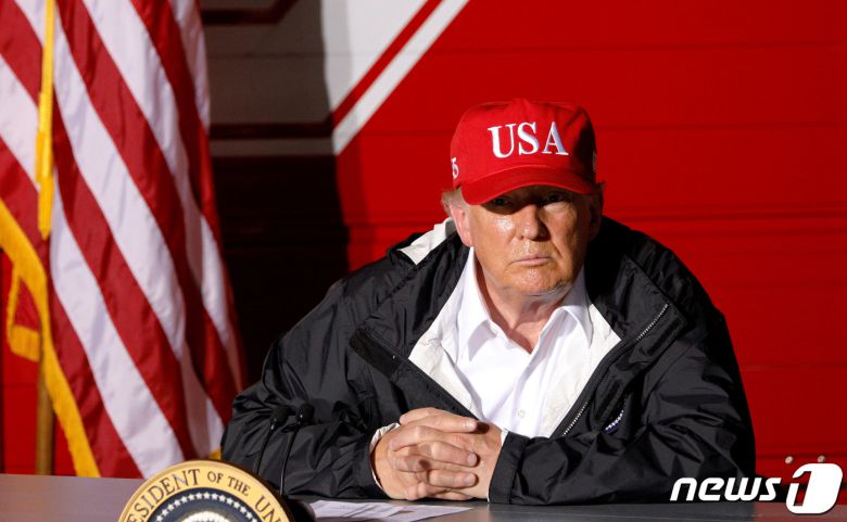 도널드 트럼프 미국 대통령. © 로이터=뉴스1 © News1 자료 사진