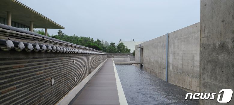 안도 타다오가 설계한 본태박물관.© 뉴스1 이기림 기자