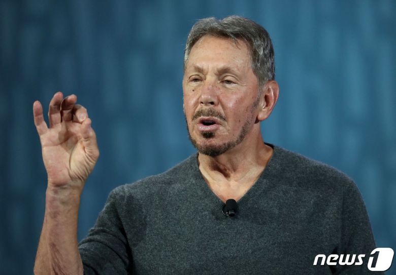 래리 앨리슨 오라클 창업자 © AFP=뉴스1