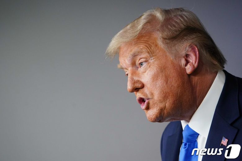 도널드 트럼프 미국 대통령. © AFP=뉴스1