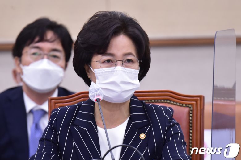 추미애 법무부 장관. 2020.9.21/뉴스1 © News1 박세연 기자