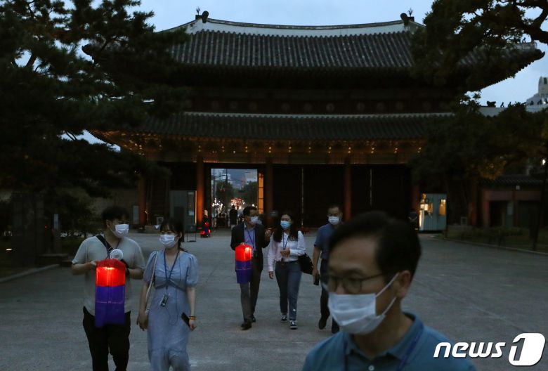 2020년 상반기 창덕궁 달빛기행2020.8.13/뉴스1 © News1 이동해 기자