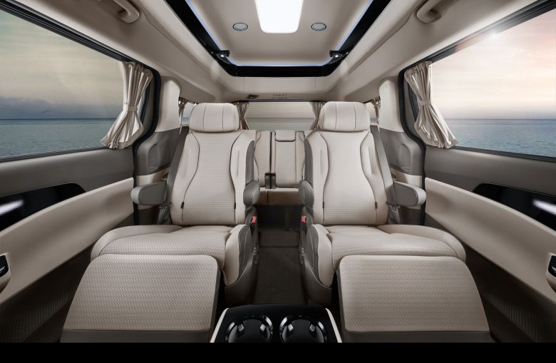 카니발 하이리무진 실내. (기아차 제공) © 뉴스1