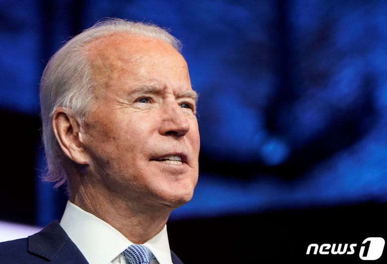 조 바이든 미국 대통령 당선인. © 로이터=뉴스1