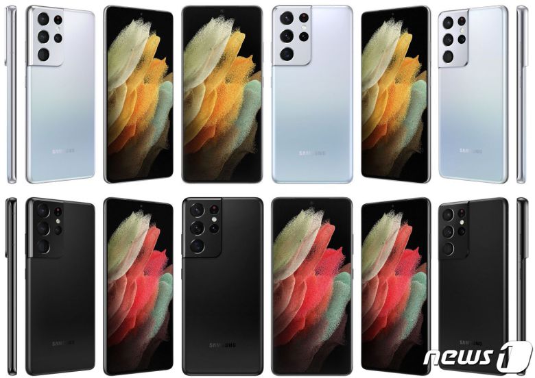 유명 IT트위터리안인 에반 블래스가 갤럭시S21의 공식 이미지로 보이는 사진을 공개했다. 사진은 갤럭시S21 울트라다. © 뉴스1