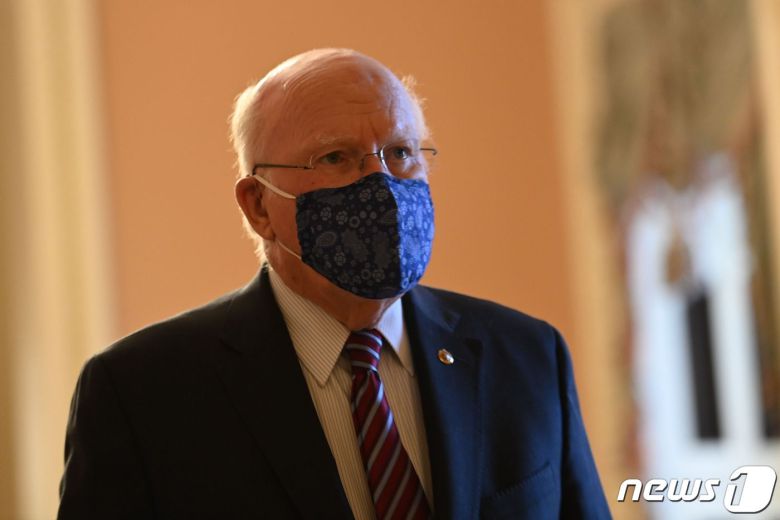 미국 민주당 소속의 패트릭 리히(버몬트) 상원 임시의장 <자료사진> © AFP=뉴스1