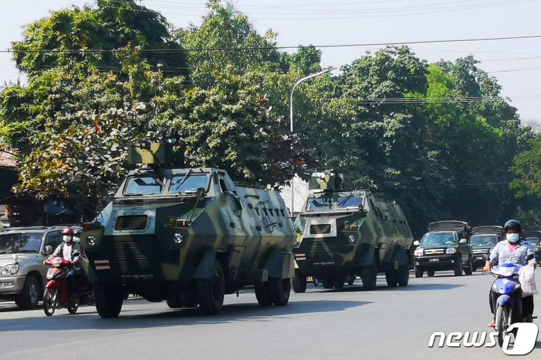 미얀마에서 1일 군부 쿠데타가 발생했다. © 로이터=뉴스1