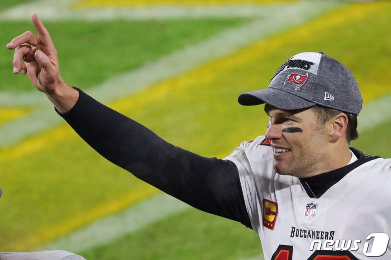 NFL의 살아있는 전설 톰 브래디. © AFP=뉴스1