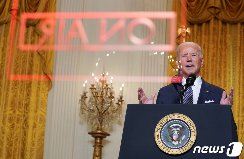 조 바이든 미국 대통령. © 로이터=뉴스1