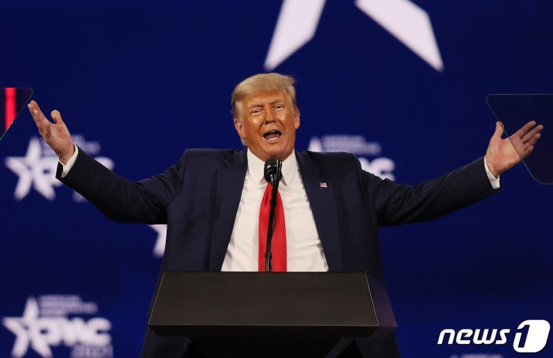 도널드 트럼프 전 미국 대통령. © AFP=뉴스1 © News1 우동명 기자