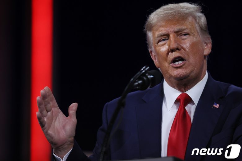 도널드 트럼프 전 미국 대통령. © AFP=뉴스1 © News1 자료 사진