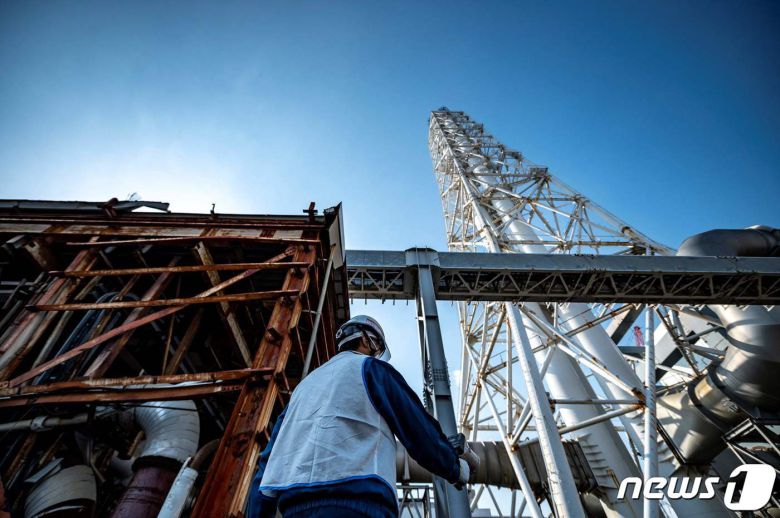 일본 후쿠시마 제1원자력발전소 <자료사진> © AFP=뉴스1