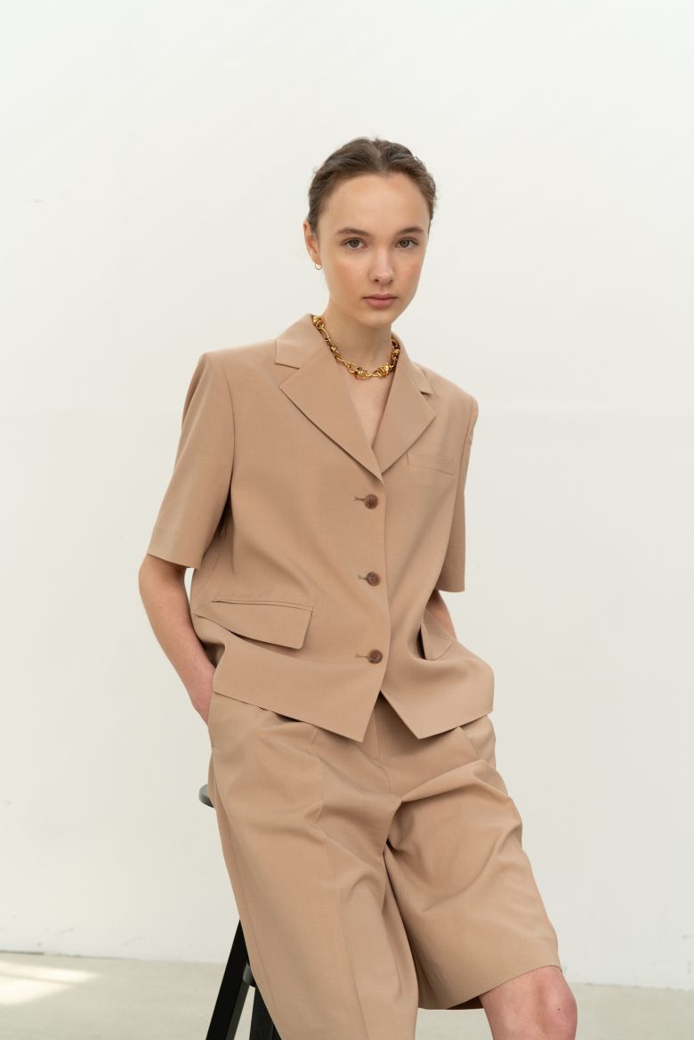 텐먼스 2021년 여름 크롭 셋업 슈트(삼성물산패션 제공)