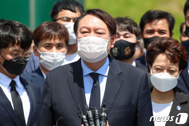 윤석열 전 검찰총장. 2021.7.17/뉴스1 © News1 황희규 기자