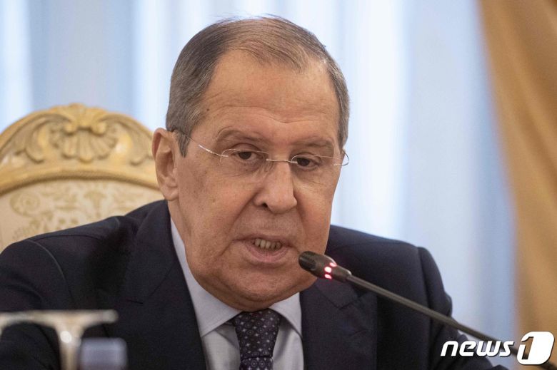 세르게이 라브로프 러시아 외무장관. © AFP=뉴스1 © News1 우동명 기자