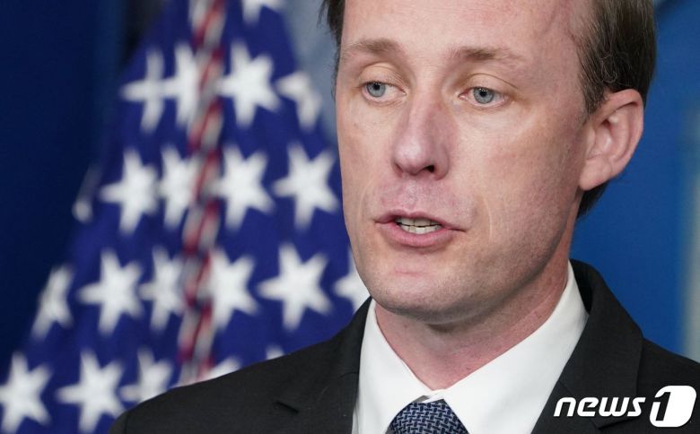 제이크 설리번 미 백악관 국가안보보좌관. © AFP=뉴스1