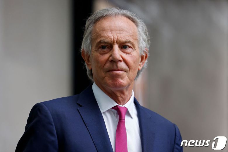 토니 블레어(68) 전 영국 총리 2021.06.06 © AFP=뉴스1