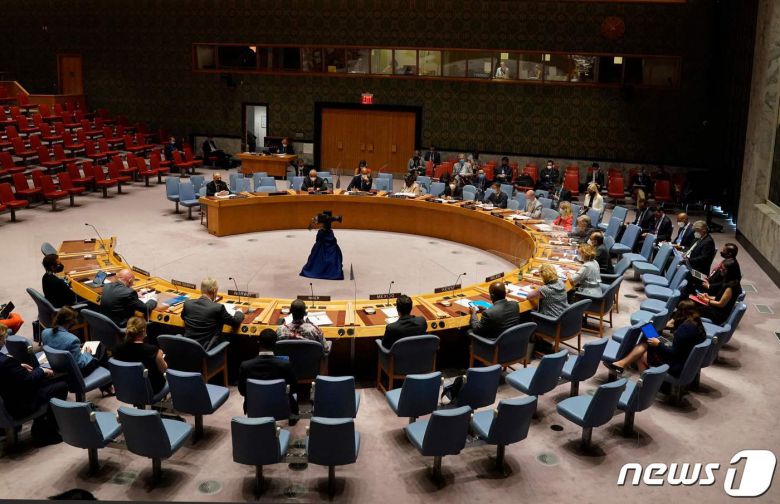 UN 안전보장이사회 . © AFP=뉴스1 © News1 정윤영 기자