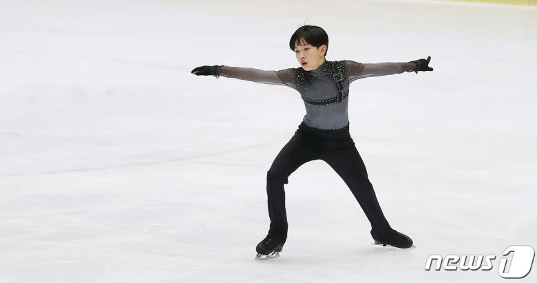 한국 남자 피겨스케이팅의 기대주 이재근. /뉴스1 © News1 박지혜 기자