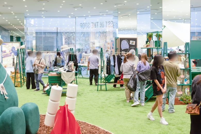 더현대 서울 인더숲 팝업스토어(하이브 제공)© 뉴스1