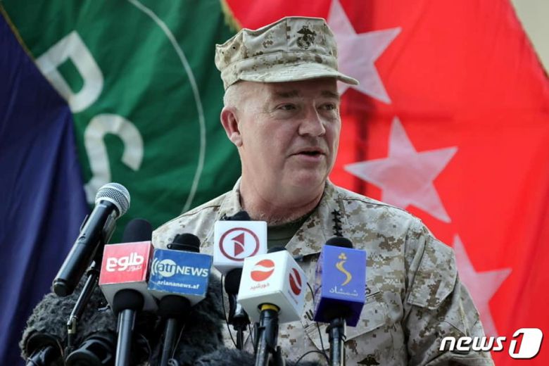 케네스 맥켄지 미 중부사령관. © 로이터=뉴스1 © News1 정윤영 기자