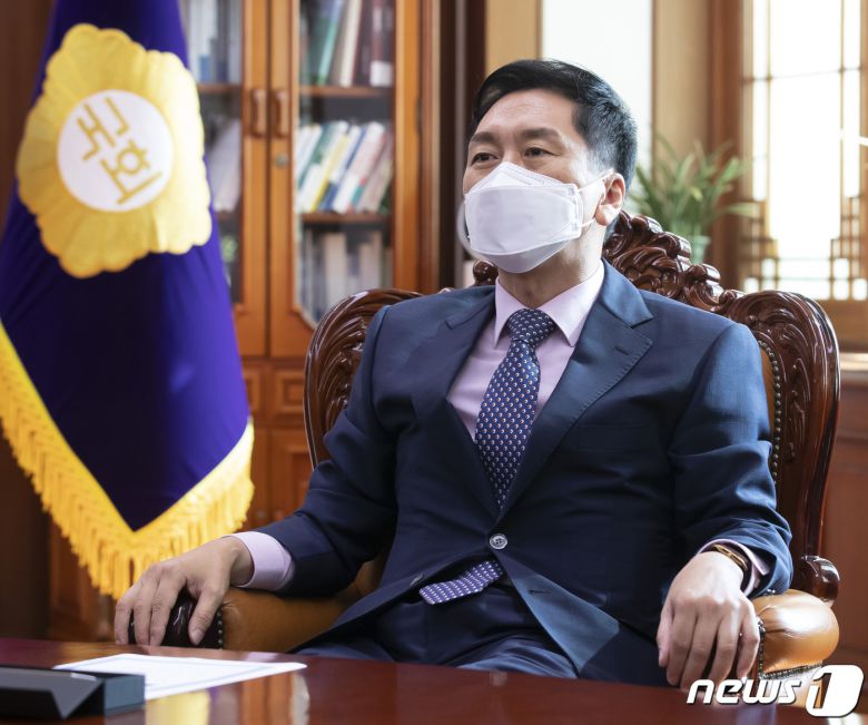 김기현 국민의힘 원내대표 © News1 구윤성 기자