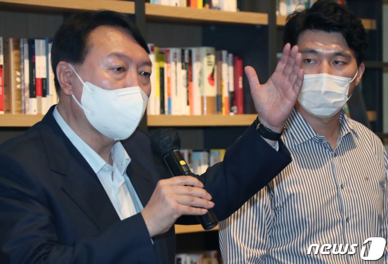 윤석열 전 검찰총장. 2021.10.3/뉴스1 © News1 국회사진취재단