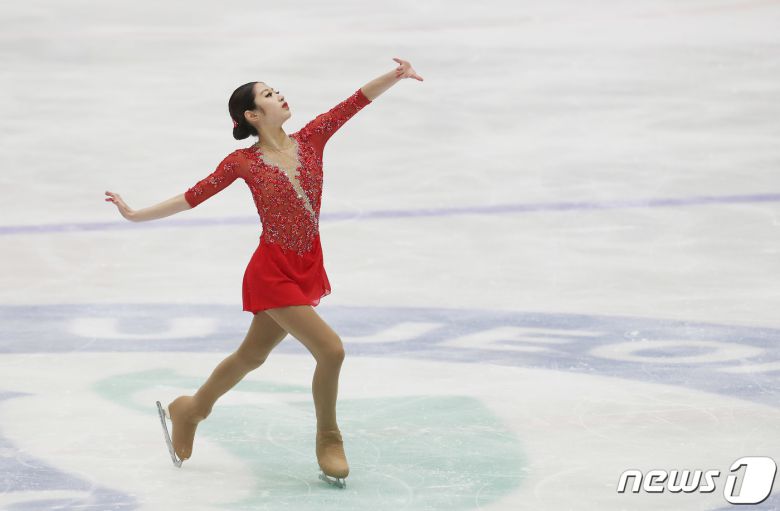 한국 여자 피겨스케이팅의 기대주 이해인. /뉴스1 © News1 박지혜 기자