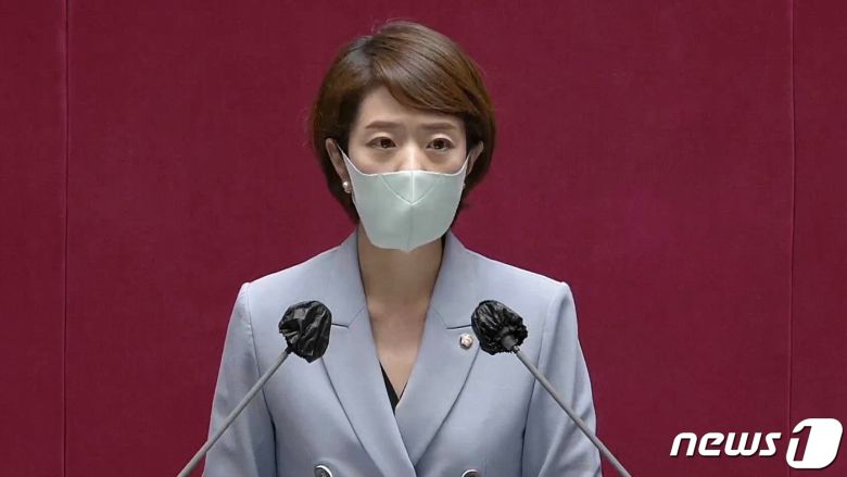 고민정 더불어민주당 의원.  뉴스1 송영성 기자