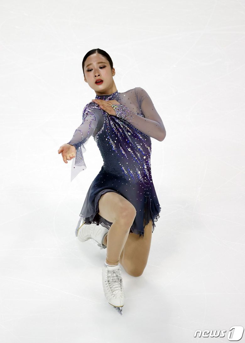 한국 피겨스케이팅 여자 싱글 간판 유영. © AFP=뉴스1