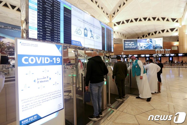 사우디아라비아에서 오미크론 확진자가 발생했다. © 로이터=뉴스1 © News1 정윤영 기자