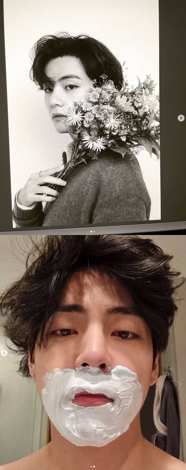 방탄소년단 뷔 인스타그램 © 뉴스1