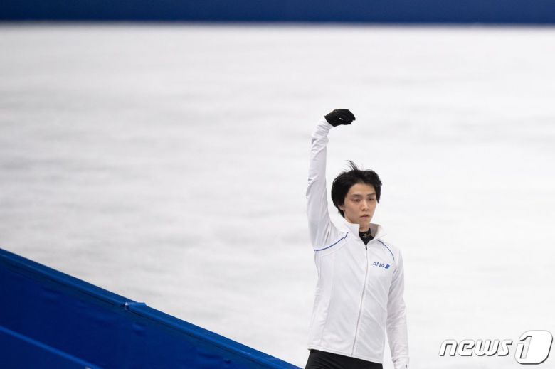 하뉴 유즈루가 전일본선수권대회 피겨스케이팅 우승을 차지했다. © AFP=뉴스1