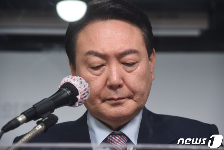 윤석열 국민의힘 대선 후보 © News1 이동해 기자
