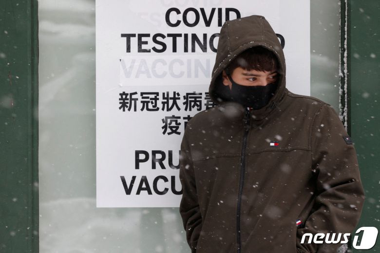 미국에서 오미크론이 확산 중이다. © 로이터=뉴스1 © News1 정윤영 기자