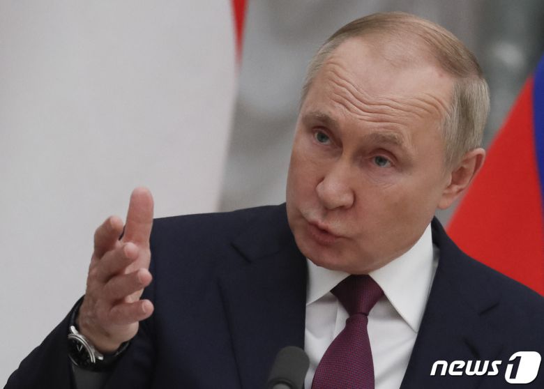 블라디미르 푸틴 러시아 대통령이 © AFP=뉴스1