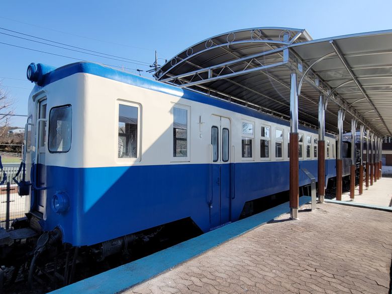 협궤 디젤동차 163호. 문화재청 제공