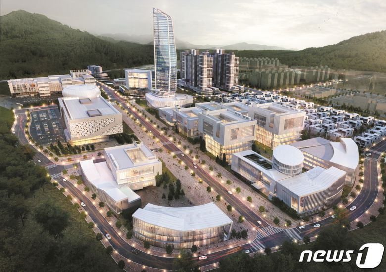 YNC&S 부분조감도 (넥슨 제공) © 뉴스1