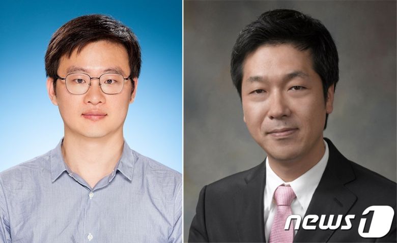 제1저자·교신저자인 정영도 KIST 생체분자인식연구센터 선임연구원과 교신저자인 곽상규 UNIST 에너지화학공학과 교수 (KIST 제공) © 뉴스1