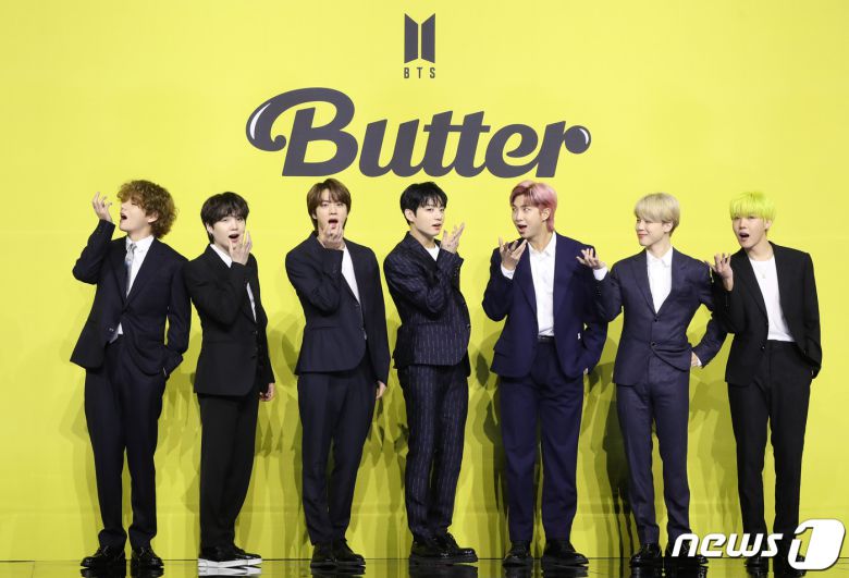 그룹 방탄소년단(BTS) 뷔(왼쪽부터), 슈가, 진, 정국, RM, 지민, 제이홉 © News1